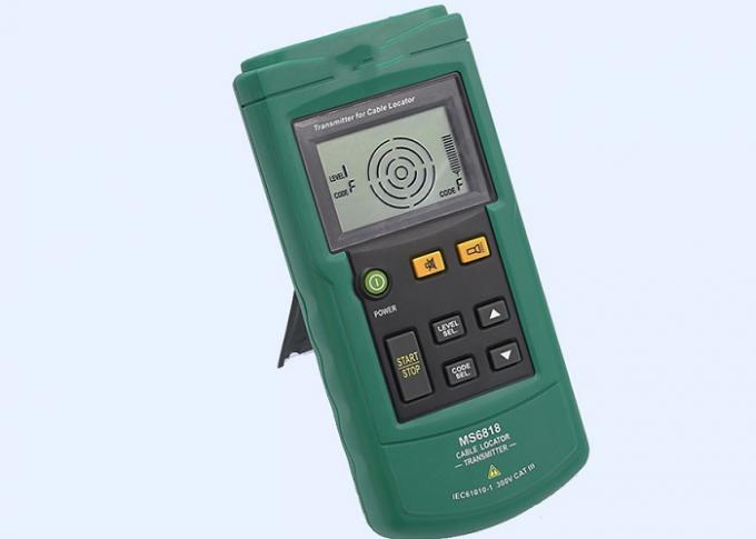 Auto Ranging Underground Cable Detector , Advanced Wire Tracer With Transmitter 1
