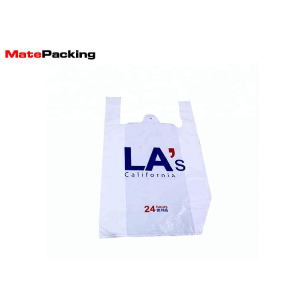 Shopping Plastic Handle Biodegradable Packaging Bags Custom Design Logo Printing