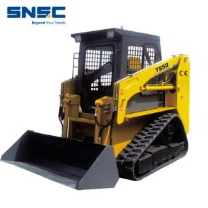 700kg TS50 Crawler Skid Steer Loader with Mitsubishi Engine and Video Technical Support