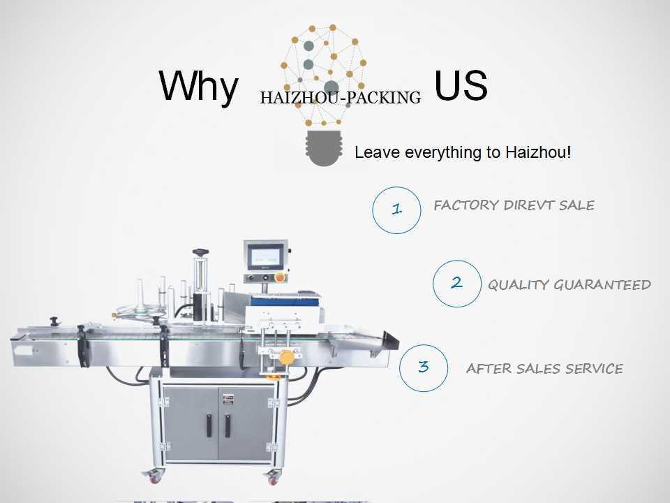 550w Automatic Round Bottle Labeling Machine Sticker Label Plastic Bottle Linear Type