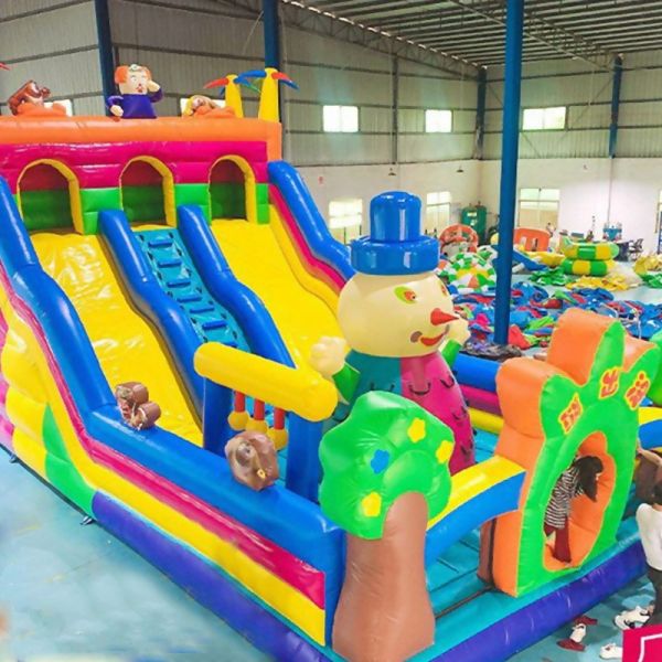 Customized Commercial Pvc Oxford Inflatable Bouncer Bounce House Castle For Children's Playground