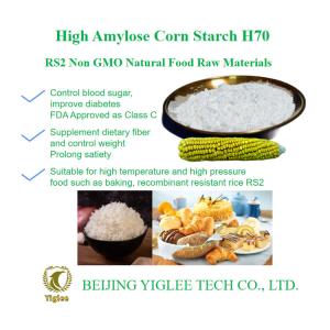 BEIJING YIGLEE TECH HAMS RS2 High Amylose Resistant Corn Starch HAMS H70 Non GMO