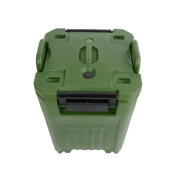 Quality 45L Military Insulated Food Containers Insulated Soup Carrier With Wheels for sale