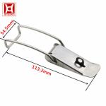 Self Locking Galvanized Spring Loaded Toggle Latch Shockproof With Keyhole