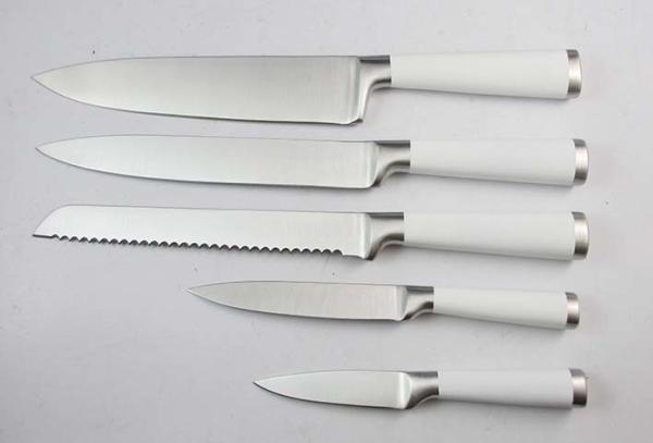 Quality Different Size Custom Made Kitchen Knives With Soft Handle for cut food for sale
