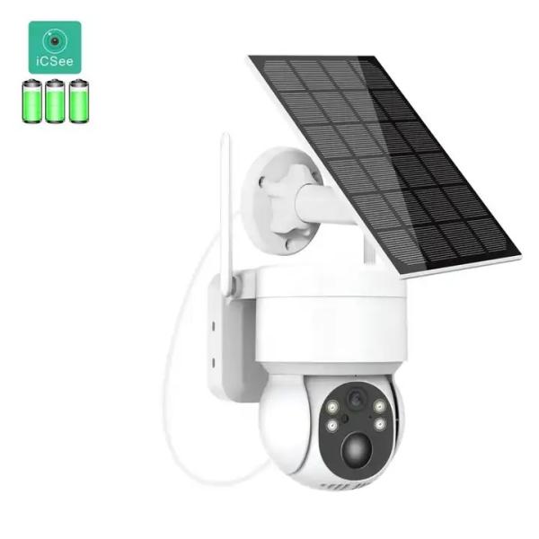 Quality Battery Power Solar 4G Security Camera Wireless WiFi Network for sale