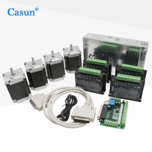 China Nema 34 Stepper Motor Kit 3 Axis 12N.M CNC High Resolution Stepper Motor on sale