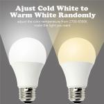WiFi Direct Connection Controllable Light Bulb , Smart Home Wifi Enabled Lights