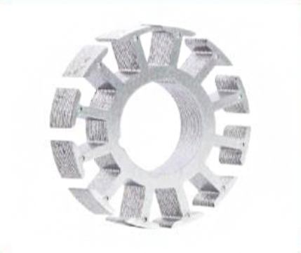 Coating Thickness of 0.1-0.2mm Customized Stacked Stator Lamination for Electrical Motors