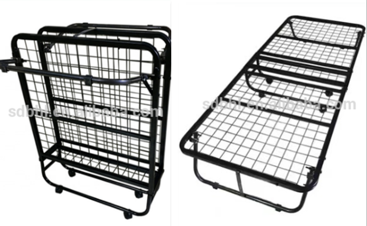 Black Heavy Duty Folding Simple Frame for Everyone Delivery Time 15-20 Days No Hassle