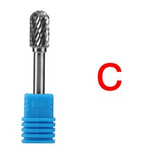Buy cheap Carbide Burr for Stone Sc-5 Strawberries 1/4 Inch Shank Cylinder Ball Shape with End Cut Podiatry Carbide Burrs product