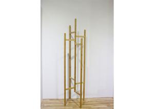 Bamboo 5kg 175cm Height Coat Hanger Stand