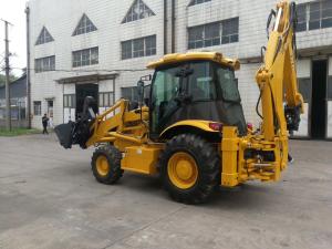 Buy cheap 4X4 Backhoe Wheel Loader New Condition Reliability Small Backhoe Loader product