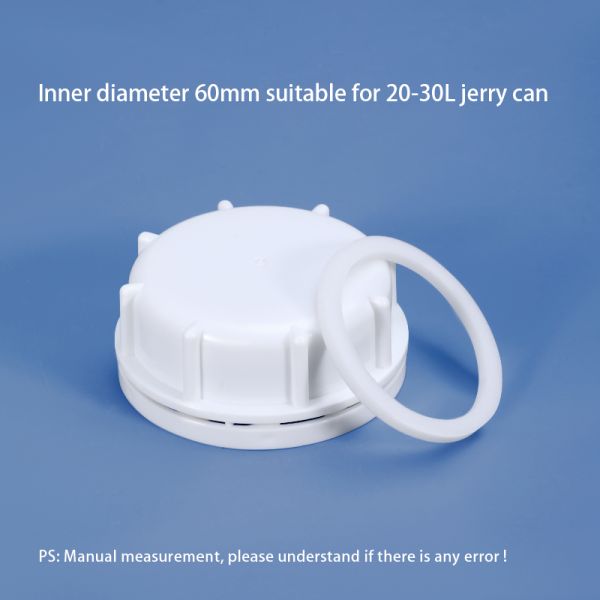 53mm Plastic Cap Blue Screw Cover Lid For 10L Jerry Can With Childproof Tamper Cap