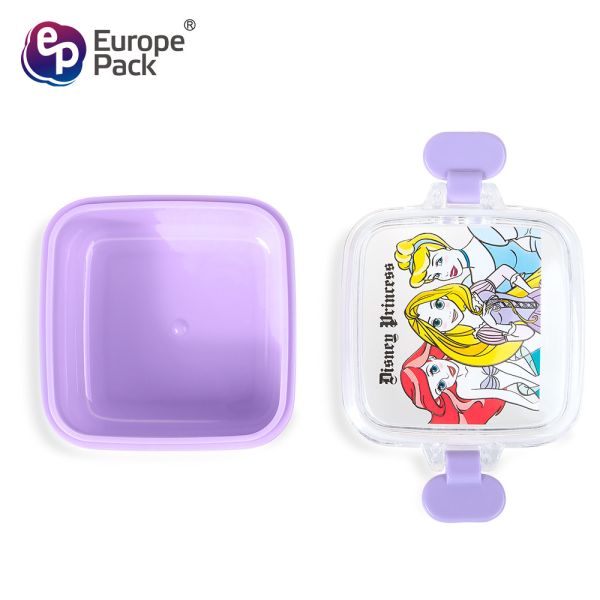 120ml 4OZ Childrens Plastic Lunch Box With Handle Reusable Lunch Containers