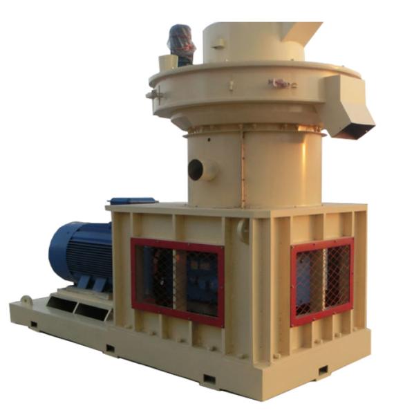 Quality 12mm Dia Cattle Feed Wood Pellets Machine Mill Press Machine 80C To 100C for sale