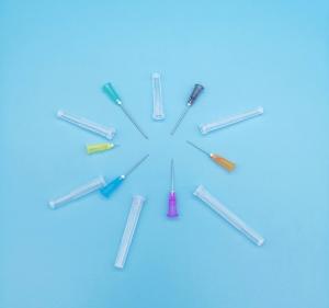 Red Hypodermic Disposable Needles Syringe Out Diameter 0.33mm 29G