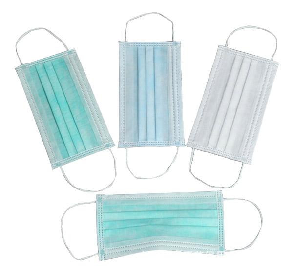Disposable PP Non Woven 3 Ply Surgical Face Mask With Ear-loop