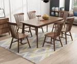 Customizable Solid Wood Dinning Table Set for Professional and Stylish Dining