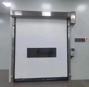 Self Repairing High Speed Zipper Door For Inside Application
