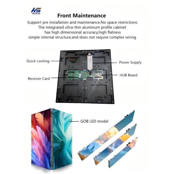 P1.5 Indoor fixed LED screen Ultra-thin LED display screen