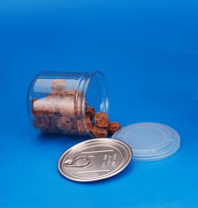 Buy cheap PET Material Empty Plastic Jars , High Durability Plastic Food Containers product
