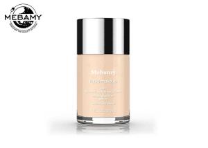 Organic Liquid Mmineral Makeup Foundation Broad Spectrum Spf 20 30 Buff  1 Oz