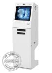21.5 Inch AIO Touch Screen Self Service Kiosk With Document Scanner