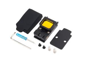 Buy cheap ANS Riflescopes Hunting Scope Optics Red Dot Scope Flipdot Reflex Sight BK product