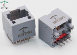 China 180 Degree Vertical RJ45 Lan Connector None Shielded For Network Datacom on sale