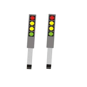 Buy cheap DC12V 30mA 4 Keys Matrix DIY Membrane Switch Keypad product