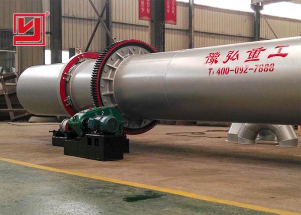 Quality Industrial Rotary Drum Dryer Machine , Rotary Drying Equipment Energy Saving for sale