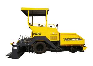 6m Wheeled Road Building Construction Equipments Mobile Asphalt Paver with Deutz Engine