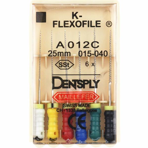 Quality Hand Use K Flex Files , Stainless Steel Protaper Files Dentsply Various Size for sale