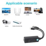 IEEE802.3af RJ45 TYPE-C Cable 12v 24v 48v POE Splitter Power Over Ethernet
