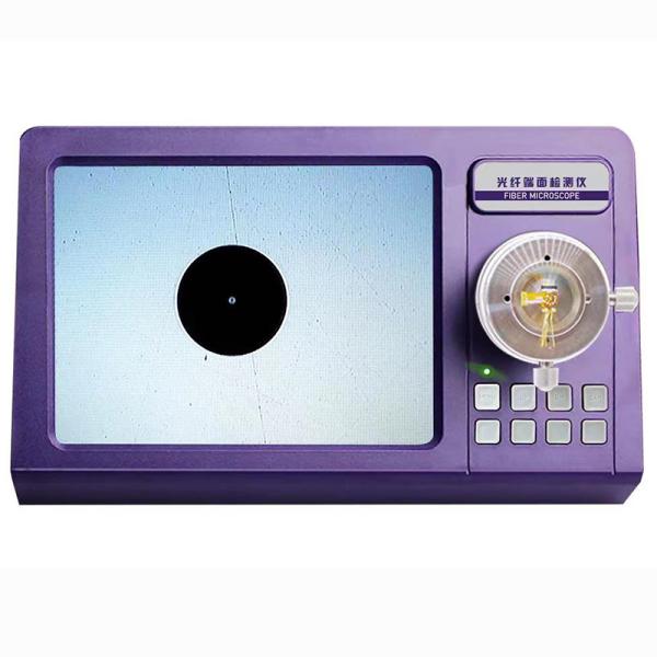 Quality Microscope Desktop Integrated Fiber Endface Inspector 3W Auto Check for sale