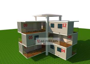 Buy cheap Standard Size Modular Container House Beautiful Practical Tiny Mobile Homes product