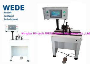 Impeller / Rotor Balancing Machine , Armature Balancing Machine With Weight Adding Style