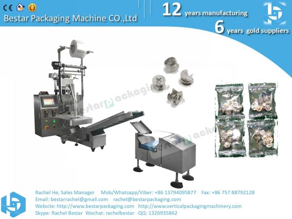 Quality Furniture hardware counting and packing machine automatically for sale