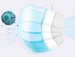 Disposable Dust Particle Mask Earloop With Meltblown Layer Eco Friendly