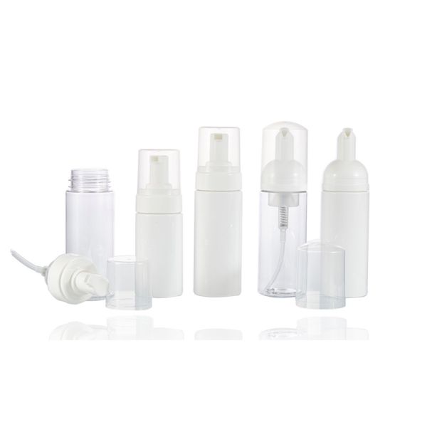 Screen Printing Plastic Bottle With Foamer Pump 150ml 100ml ODM