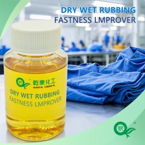 Environmentally Friendly Dry Wet Friction Fastness Enhancer Is A Finishing Aid For Polyester Cotton Fibers To Enhance Color Fastness And Dry Wet Friction Grade