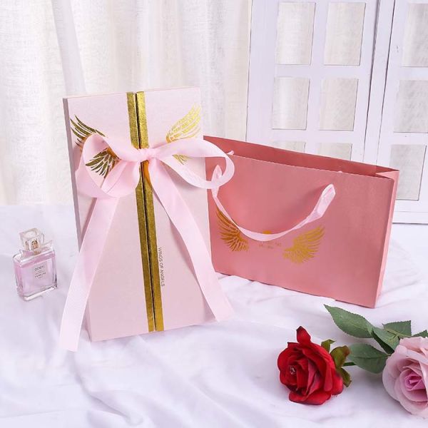 Printing Custom Paper Packaging Box Double Opening Plus Drawer Flower Gift Box