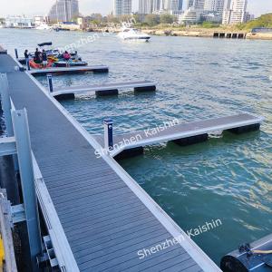 Buy cheap Customized Aluminum Floating Dock Stable Movable Boating KS6001 Dock Floating Pontoon Bridge For Sale Float Dock product