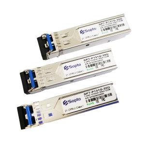 China 1.25gbps 1310nm Sm Duplex Lc 20km Fiber Optic Sfp Module on sale