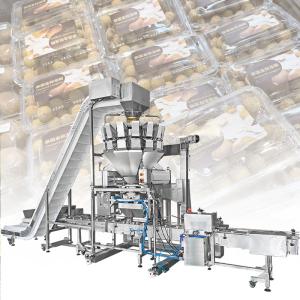 14 Head Automatic Multihead Weigher Fresh Food Vegetable Fruit Plastic Bag Packaging Machine