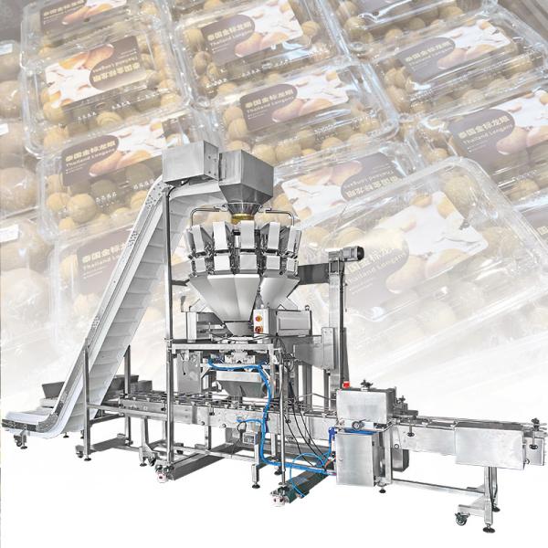 Quality 14 Head Automatic Multihead Weigher Fresh Food Vegetable Fruit Plastic Bag Packaging Machine for sale