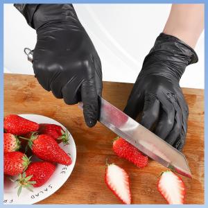 Buy cheap PVC Black Disposable Latex Free Gloves Powder Free Sterile Hand Gloves product