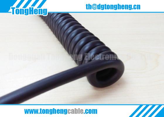 Quality Multi-core High Flex Instrumentation Customized Retractable Spring Control Cable for sale