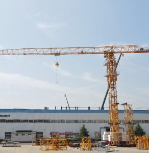 flat top Tower Crane QTP6015-8 Better stability topless tower crane Factory